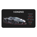 Veneno Mouse Pad | Car Lover Mouse Pad | Gamer Desk Mat