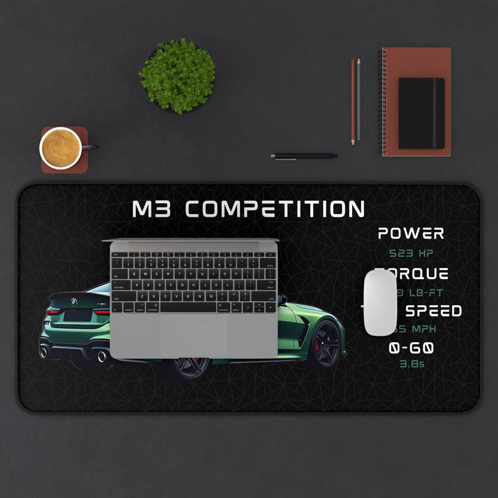M3 Competition Car Mouse Pad | Gaming Desk Mat | Racing Mouse Pad
