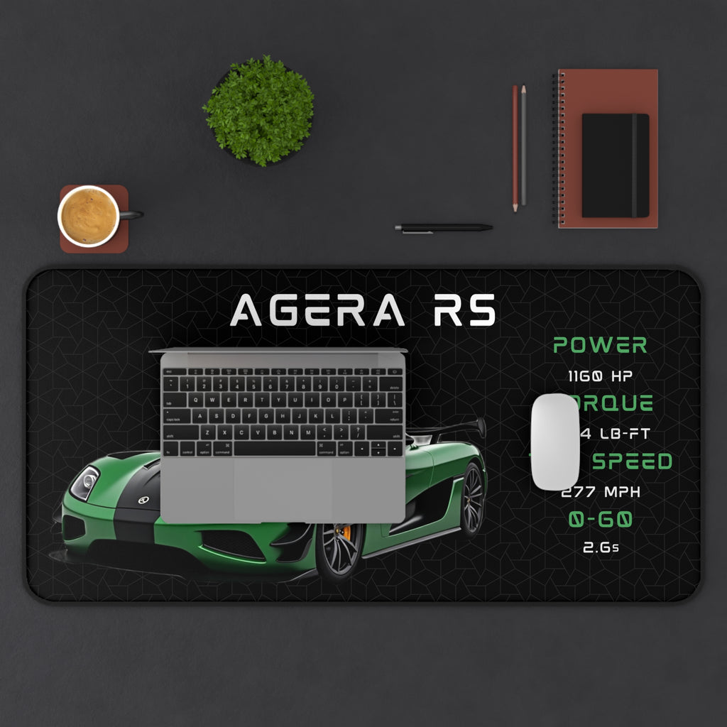 Agera RS Mouse Pad | Car Lover Mouse Pad | Supercar Gamer Desk Mat