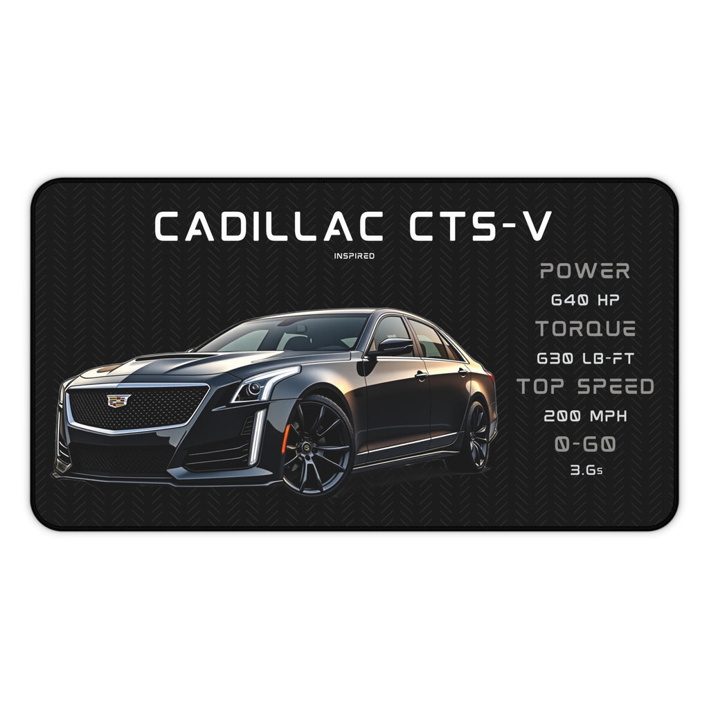 CTS-V Desk Mat | Racing Mouse Pad for Car Enthusiasts | American Muscle
