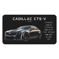 CTS-V Desk Mat | Racing Mouse Pad for Car Enthusiasts | American Muscle