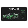Agera RS Mouse Pad | Car Lover Mouse Pad | Supercar Gamer Desk Mat
