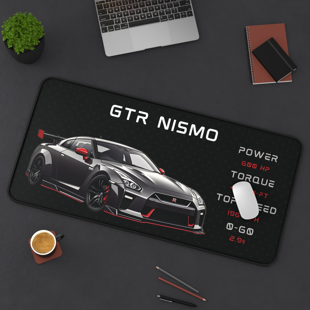 GTR R35 Nismo | Gaming Desk Mat | Mouse Pad for Car Enthusiasts