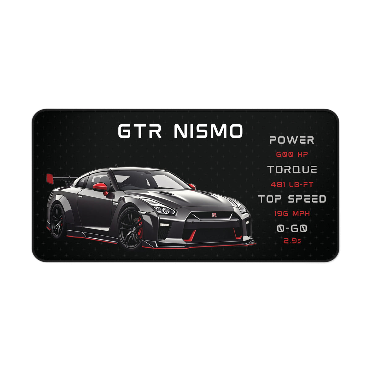 GTR R35 Nismo | Gaming Desk Mat | Mouse Pad for Car Enthusiasts