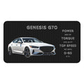 G70 3.3T Desk Mat | Racing Mouse Pad for Car Enthusiasts