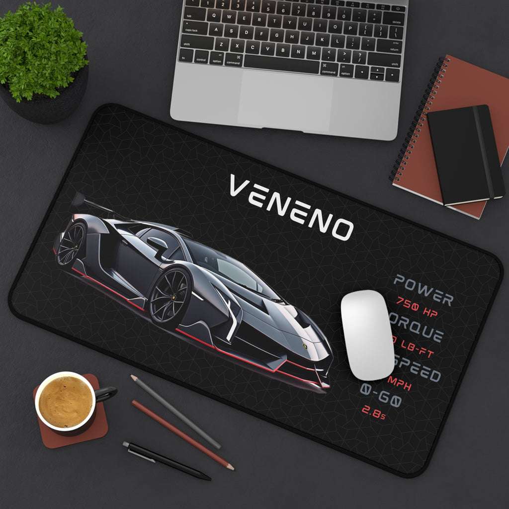 Veneno Mouse Pad | Car Lover Mouse Pad | Gamer Desk Mat