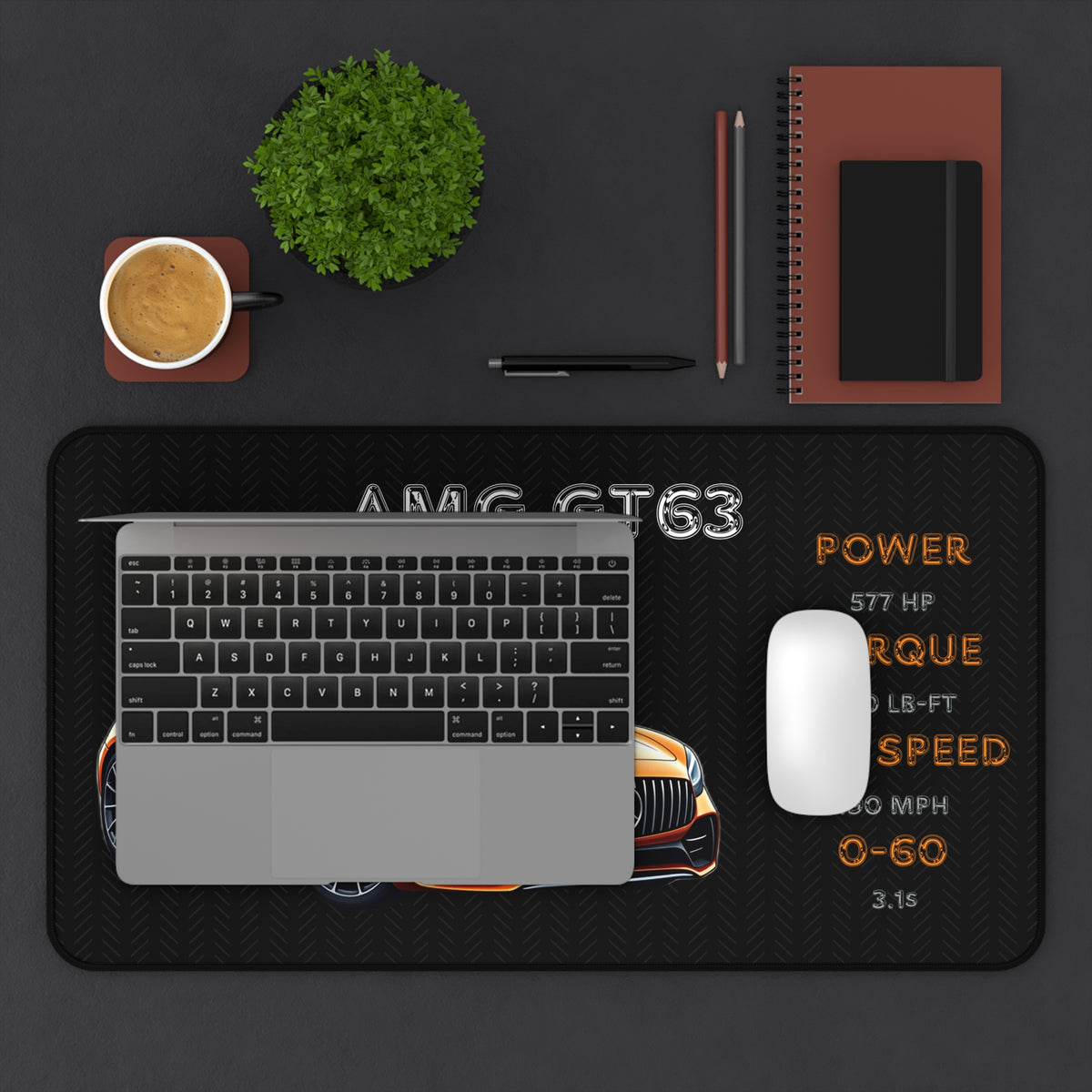 AMG GT63 Desk Mat | Gaming Mouse Pad for Car Enthusiasts