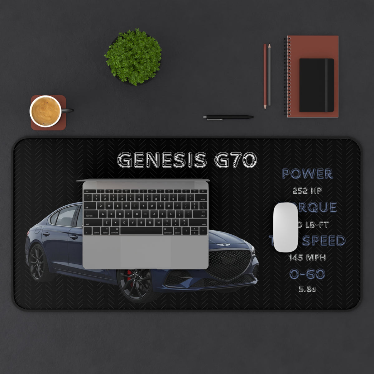 G70 2.0T Desk Mat | Racing Mouse Pad for Car Enthusiasts