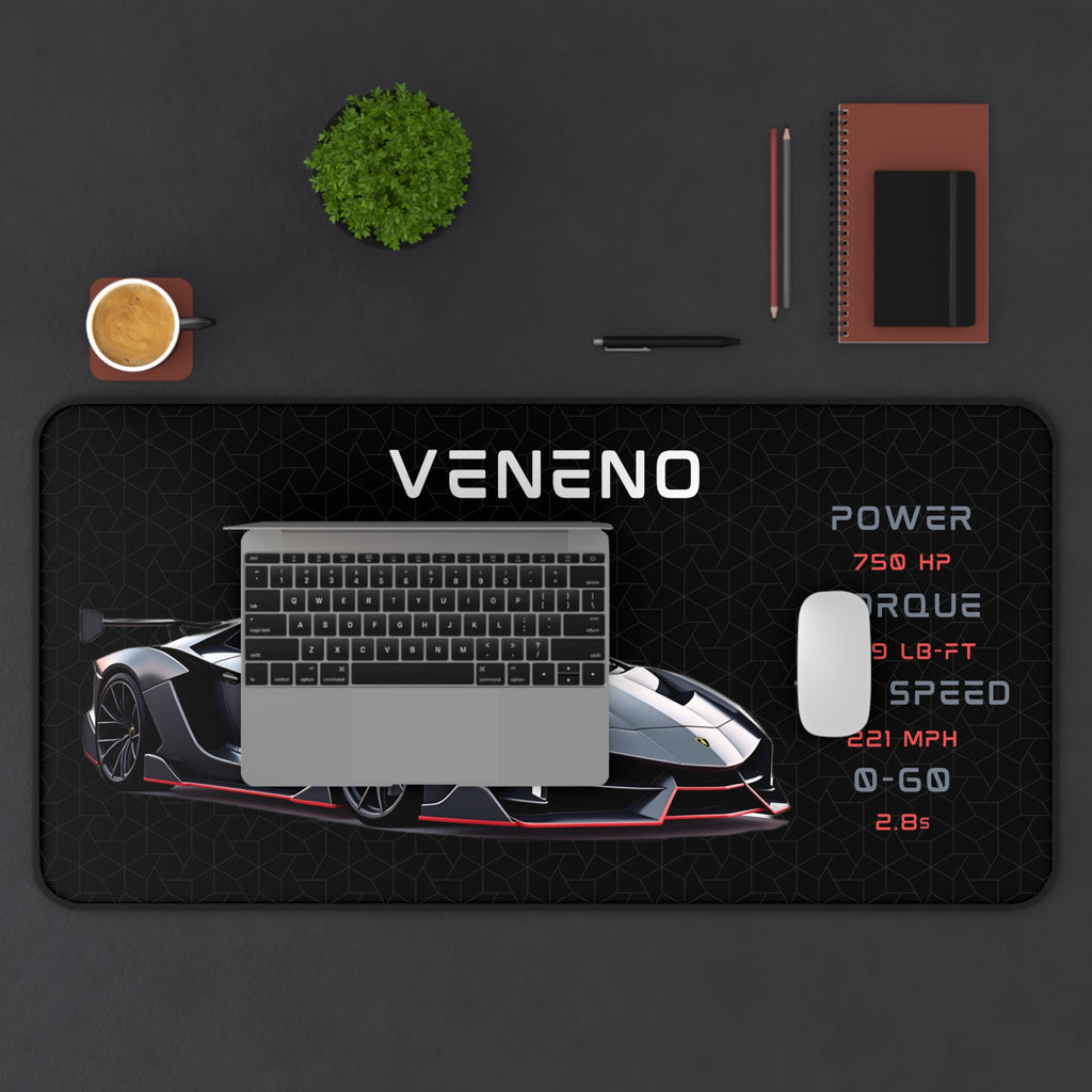 Veneno Mouse Pad | Car Lover Mouse Pad | Gamer Desk Mat