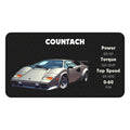 Countach Mouse Pad | Car Lover Mouse Pad | Supercar Gamer Desk Mat