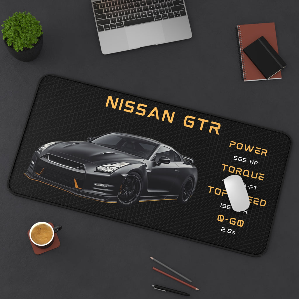 Nissan GTR Racing Graphic Desk Mat | Car Mousepad, Gamer Desk Pad