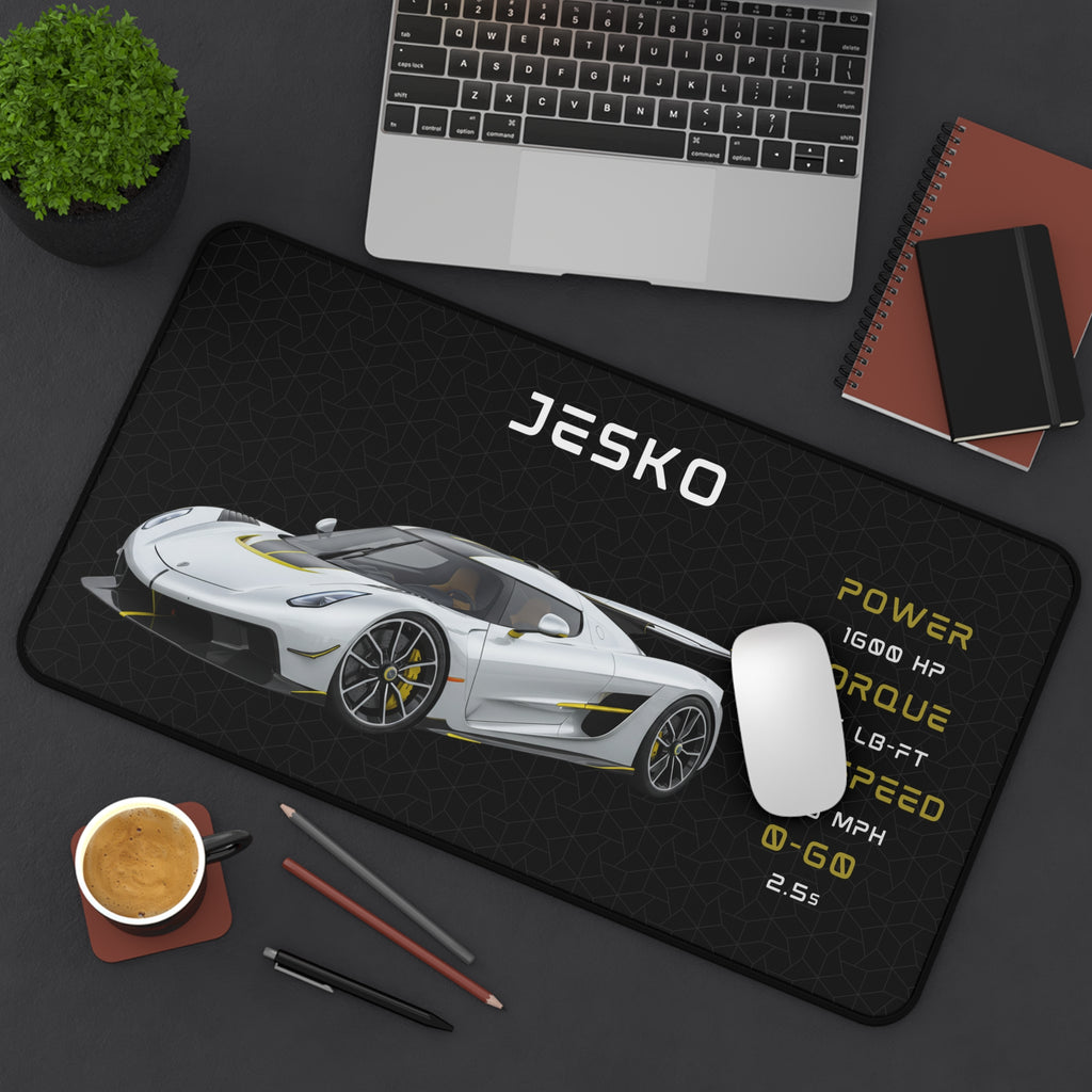 Koenigsegg Mouse Pad | Car Lover Mouse Pad | Supercar Gamer Desk Mat