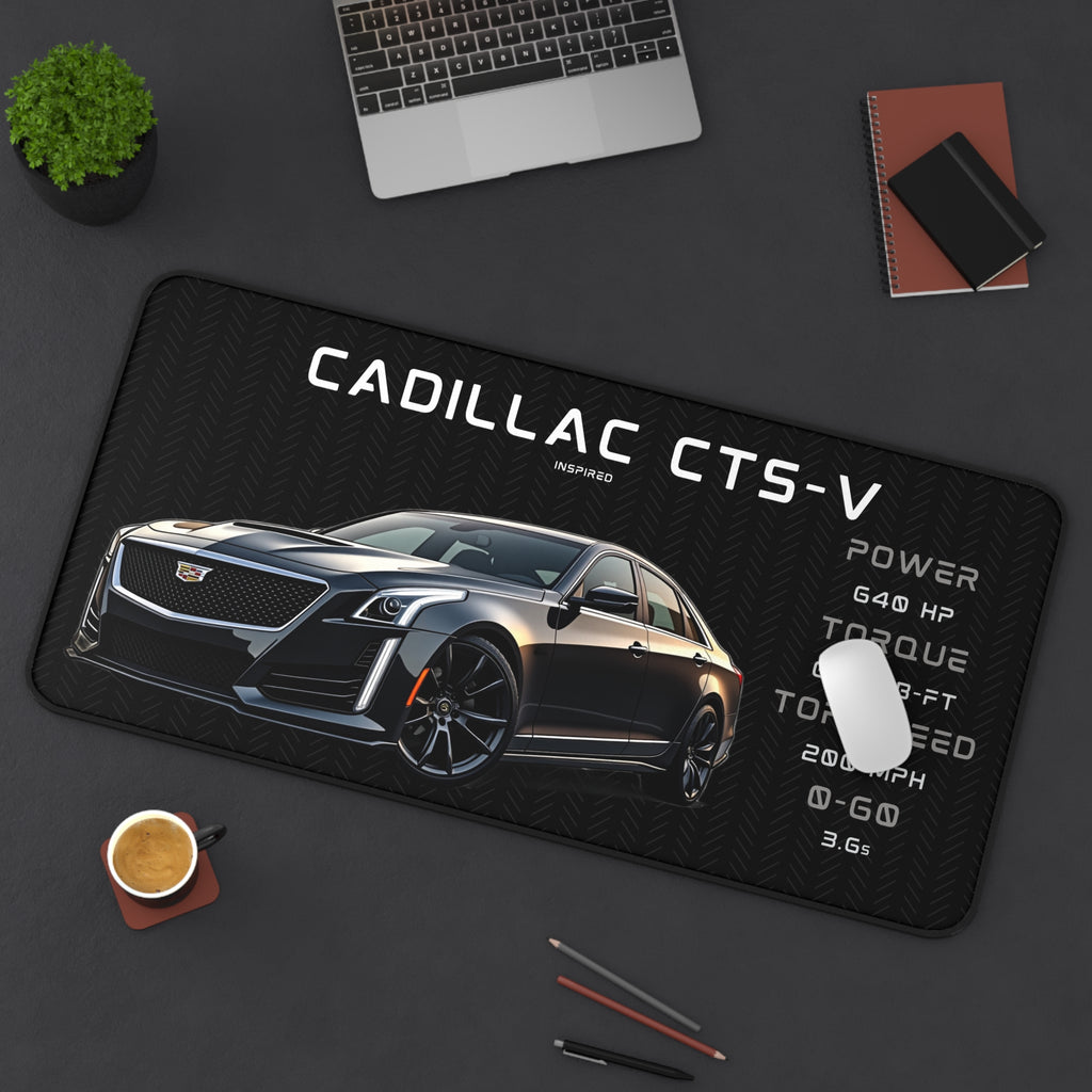 CTS-V Desk Mat | Racing Mouse Pad for Car Enthusiasts | American Muscle