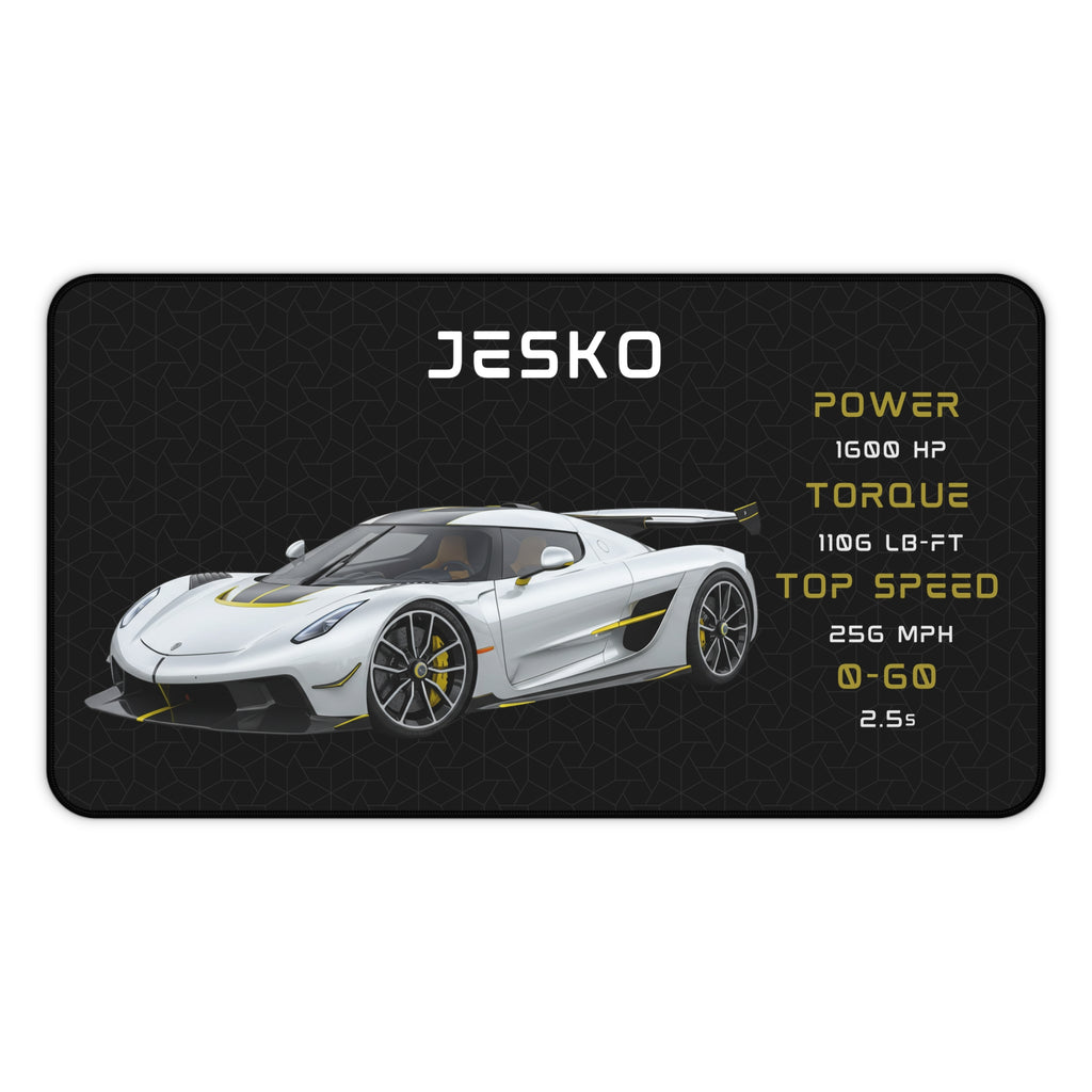 Koenigsegg Mouse Pad | Car Lover Mouse Pad | Supercar Gamer Desk Mat