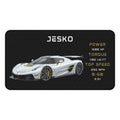 Koenigsegg Mouse Pad | Car Lover Mouse Pad | Supercar Gamer Desk Mat